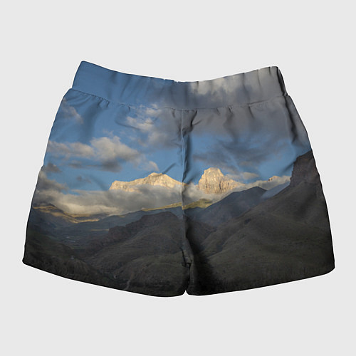 Женские шорты Массив Метеген / 3D-принт – фото 2