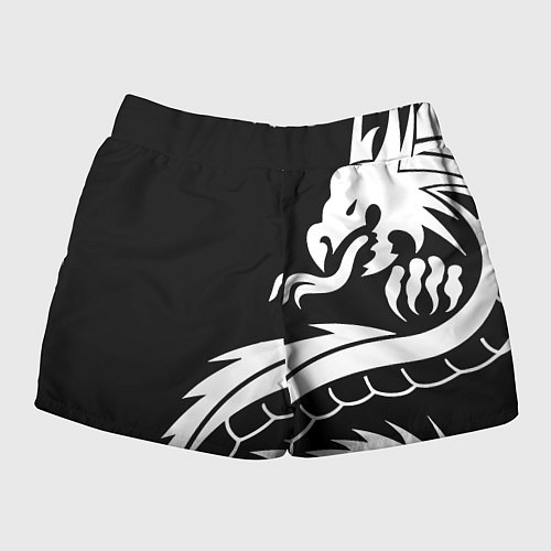 Женские шорты Doom dragon steel / 3D-принт – фото 2