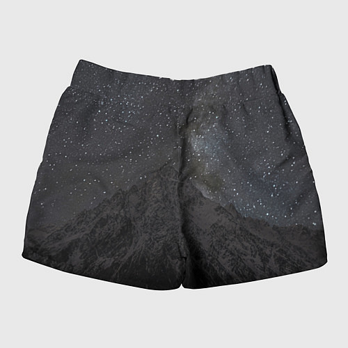 Женские шорты Тихтенген звёздны / 3D-принт – фото 2