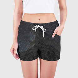 Шорты женские Тихтенген звёздны, цвет: 3D-принт — фото 2