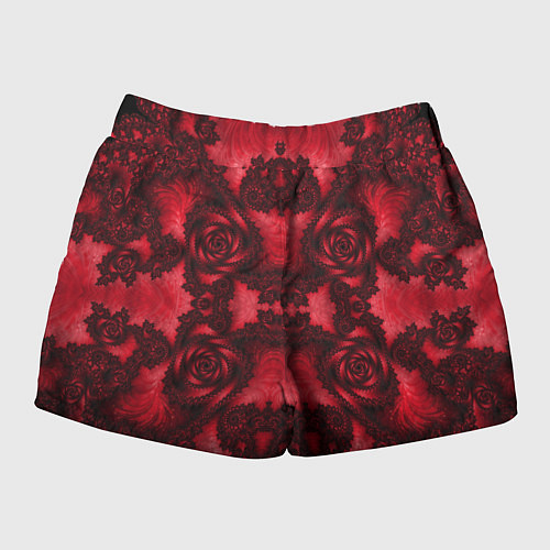 Женские шорты Бесконечное кружево / 3D-принт – фото 2