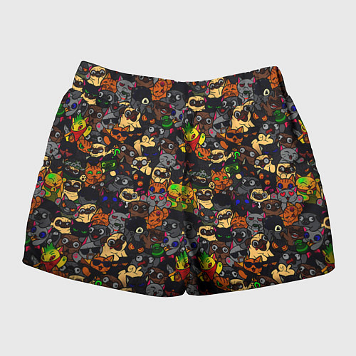 Женские шорты Paw / 3D-принт – фото 2