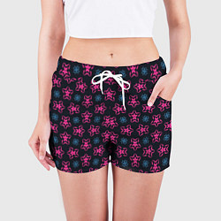 Шорты женские Звездный паттерн, цвет: 3D-принт — фото 2