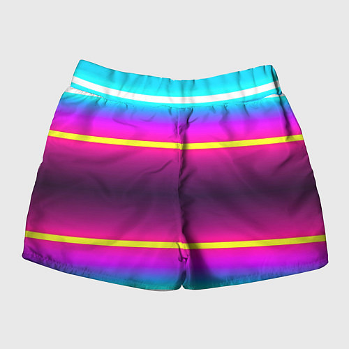 Женские шорты Color neon / 3D-принт – фото 2