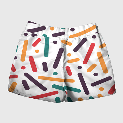 Женские шорты Oval oil / 3D-принт – фото 2