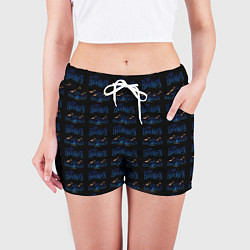 Шорты женские Happy halloween pattern, цвет: 3D-принт — фото 2