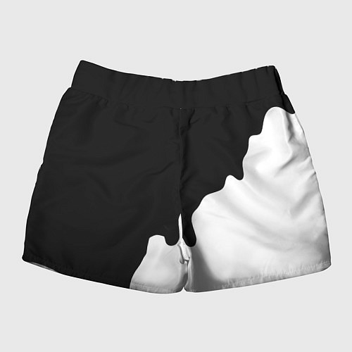 Женские шорты Ливерпуль краски разводы / 3D-принт – фото 2