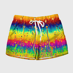 Шорты женские Tie dye, цвет: 3D-принт