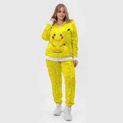 Женский 3D-костюм Pikachu, цвет: 3D-белый — фото 2