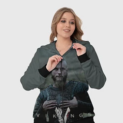 Женский 3D-костюм Vikings: Ragnarr Lodbrok, цвет: 3D-черный — фото 2