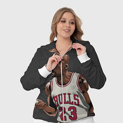 Женский 3D-костюм Bulls 23: Jordan, цвет: 3D-белый — фото 2