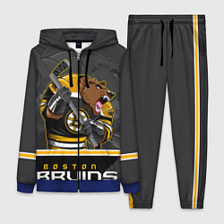 Женский 3D-костюм Boston Bruins, цвет: 3D-синий