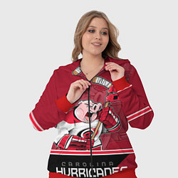 Женский 3D-костюм Carolina Hurricanes, цвет: 3D-красный — фото 2