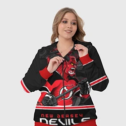 Женский 3D-костюм New Jersey Devils, цвет: 3D-красный — фото 2