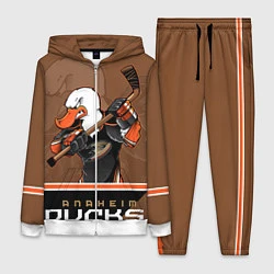 Женский 3D-костюм Anaheim Ducks, цвет: 3D-белый