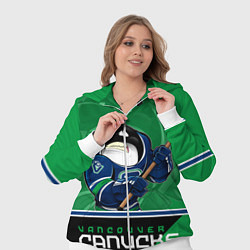 Женский 3D-костюм Vancouver Canucks, цвет: 3D-белый — фото 2