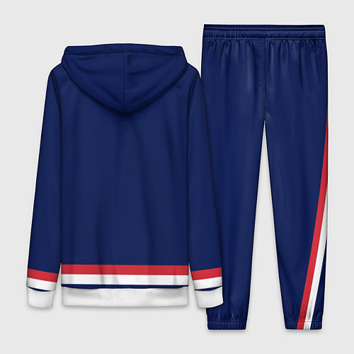 Женский костюм Columbus Blue Jackets / 3D-Белый – фото 2