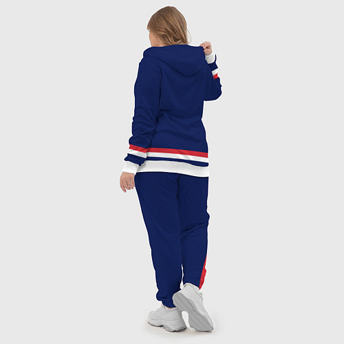 Женский костюм Columbus Blue Jackets / 3D-Белый – фото 5