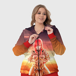 Женский 3D-костюм Fairy Tail, цвет: 3D-красный — фото 2