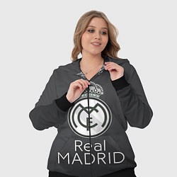 Женский 3D-костюм Real Madrid, цвет: 3D-черный — фото 2