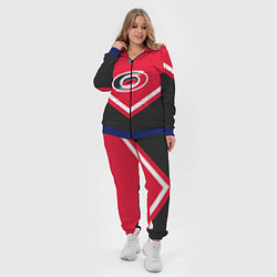 Женский 3D-костюм NHL: Carolina Hurricanes, цвет: 3D-синий — фото 2