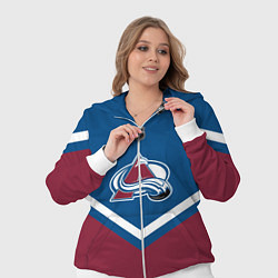 Женский 3D-костюм NHL: Colorado Avalanche, цвет: 3D-белый — фото 2