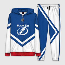 Женский 3D-костюм NHL: Tampa Bay Lightning, цвет: 3D-красный