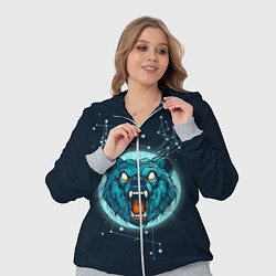 Женский 3D-костюм Космический медведь, цвет: 3D-меланж — фото 2