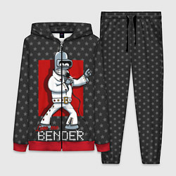 Женский 3D-костюм Bender Presley, цвет: 3D-красный
