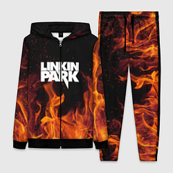 Женский 3D-костюм Linkin Park: Hell Flame, цвет: 3D-черный