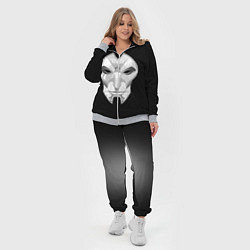 Женский 3D-костюм Black, цвет: 3D-меланж — фото 2