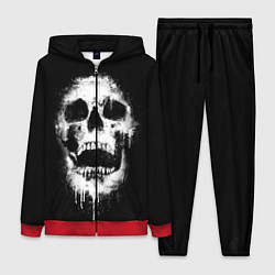 Женский 3D-костюм Evil Skull, цвет: 3D-красный