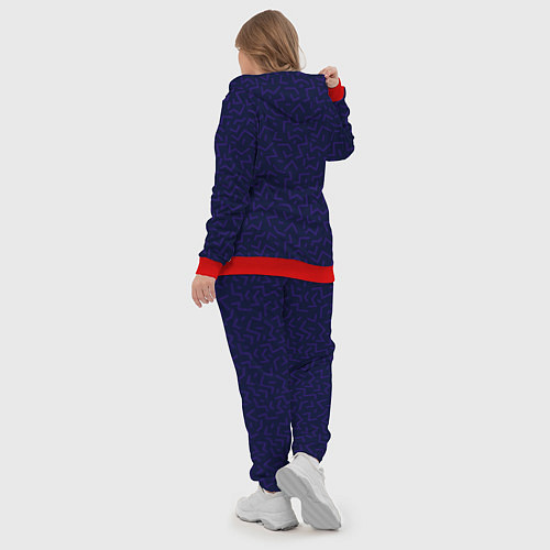 Женский костюм Hipster Bear / 3D-Красный – фото 5