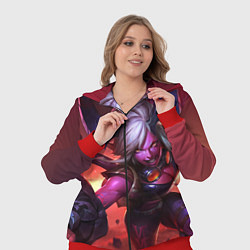 Женский 3D-костюм Red Vi, цвет: 3D-красный — фото 2