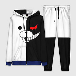 Женский 3D-костюм Monokuma, цвет: 3D-синий