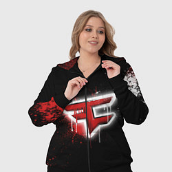 Женский 3D-костюм FaZe Clan: Black collection, цвет: 3D-черный — фото 2