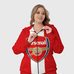 Женский 3D-костюм Arsenal FC: Red line, цвет: 3D-красный — фото 2