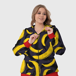 Женский 3D-костюм Бананы, цвет: 3D-красный — фото 2