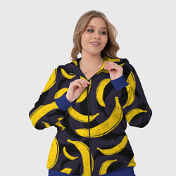 Женский 3D-костюм Бананы, цвет: 3D-синий — фото 2