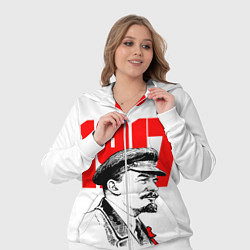 Женский 3D-костюм Ленин 1917, цвет: 3D-белый — фото 2