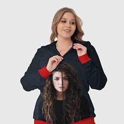 Женский 3D-костюм Lorde, цвет: 3D-красный — фото 2