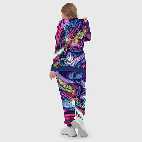 Женский костюм Hyper Beast Style / 3D-Синий – фото 5