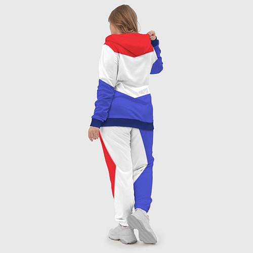 Женский костюм Флаг и герб Голландии / 3D-Синий – фото 5