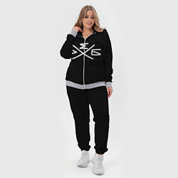 Женский 3D-костюм Хлеб: символ, цвет: 3D-меланж — фото 2