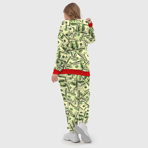 Женский костюм Benjamin Franklin / 3D-Красный – фото 5
