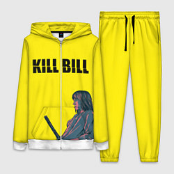 Женский 3D-костюм Kill Bill, цвет: 3D-белый