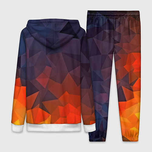 Женский костюм Абстракция / 3D-Белый – фото 2