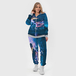 Женский 3D-костюм Извержение вулкана, цвет: 3D-меланж — фото 2