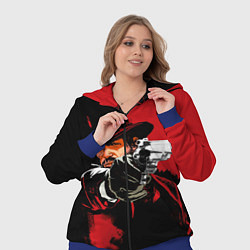 Женский 3D-костюм Red Dead Redemption, цвет: 3D-синий — фото 2