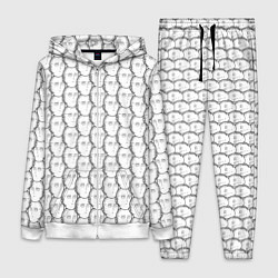 Женский 3D-костюм OnePunchMan, цвет: 3D-белый